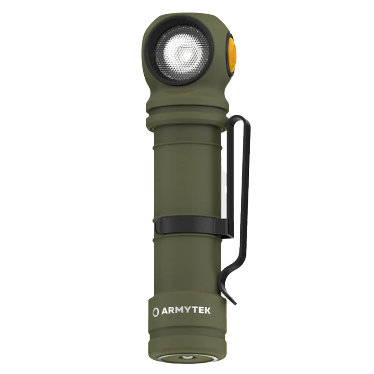 Latarka czołowa i kątowa Armytek Wizard C2 Pro Max Magnet USB White Olive - 4000 lumenów