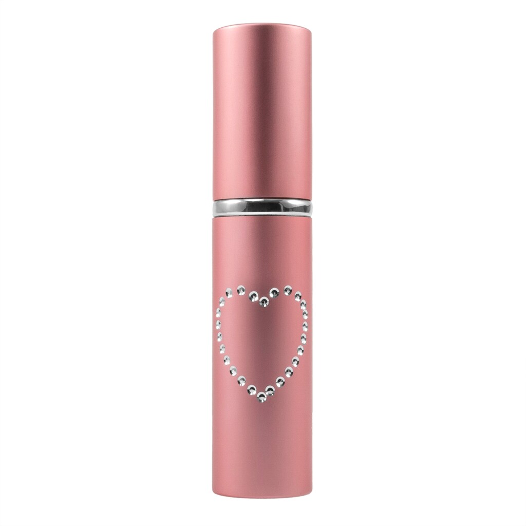 Gaz pieprzowy o wyglądzie szminki HPE 15 ml - Pink serce
