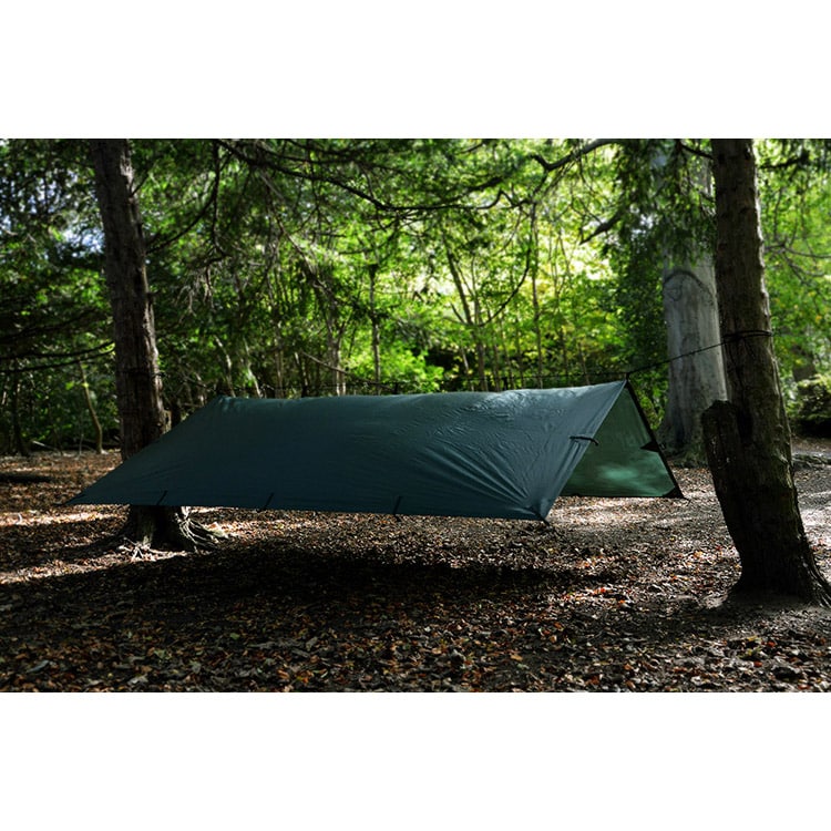 Płachta biwakowa DD Hammocks Tarp 3x3 Limited Edition - forest green