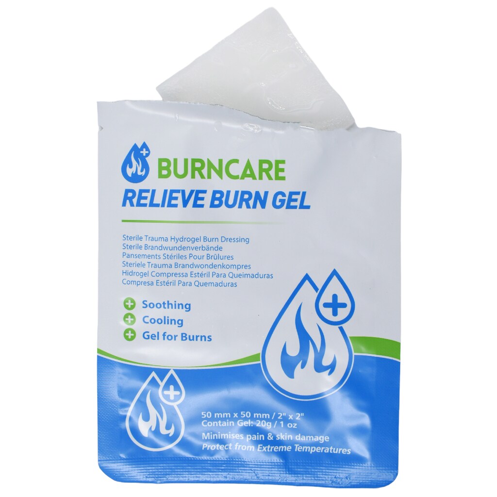 Opatrunek hydrożelowy Roosin Burncare Relieve Burn Gel 5 x 5 cm