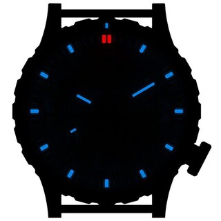 Zegarek Hazard 4 Heavy Water Diver Blackout A - Black