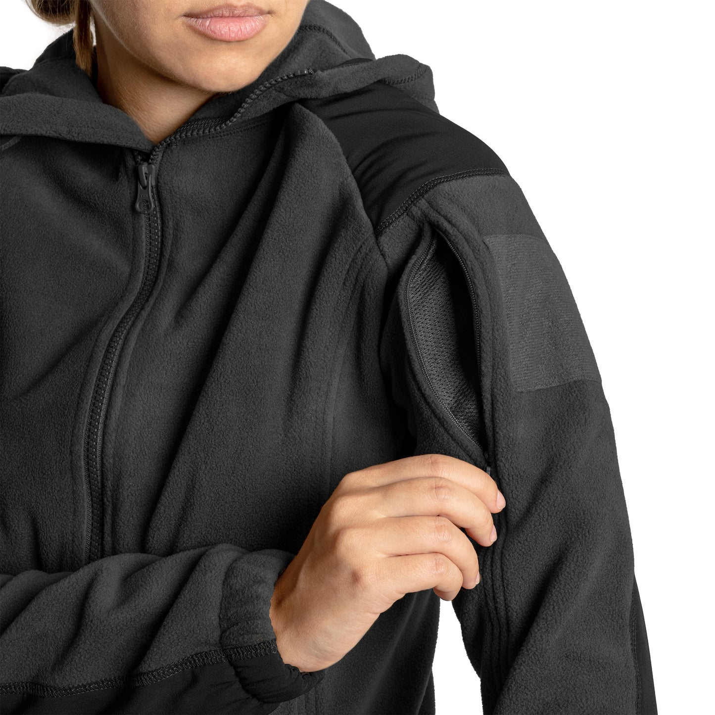 Polar damski Helikon Cumulus Heavy Fleece - Black