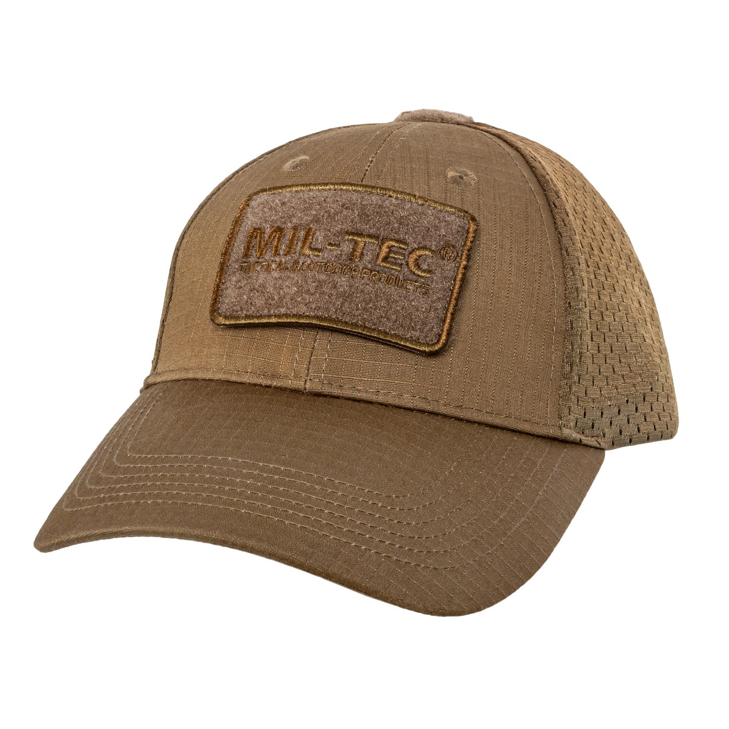 Czapka z daszkiem Mil-Tec Net Baseball Cap - Coyote