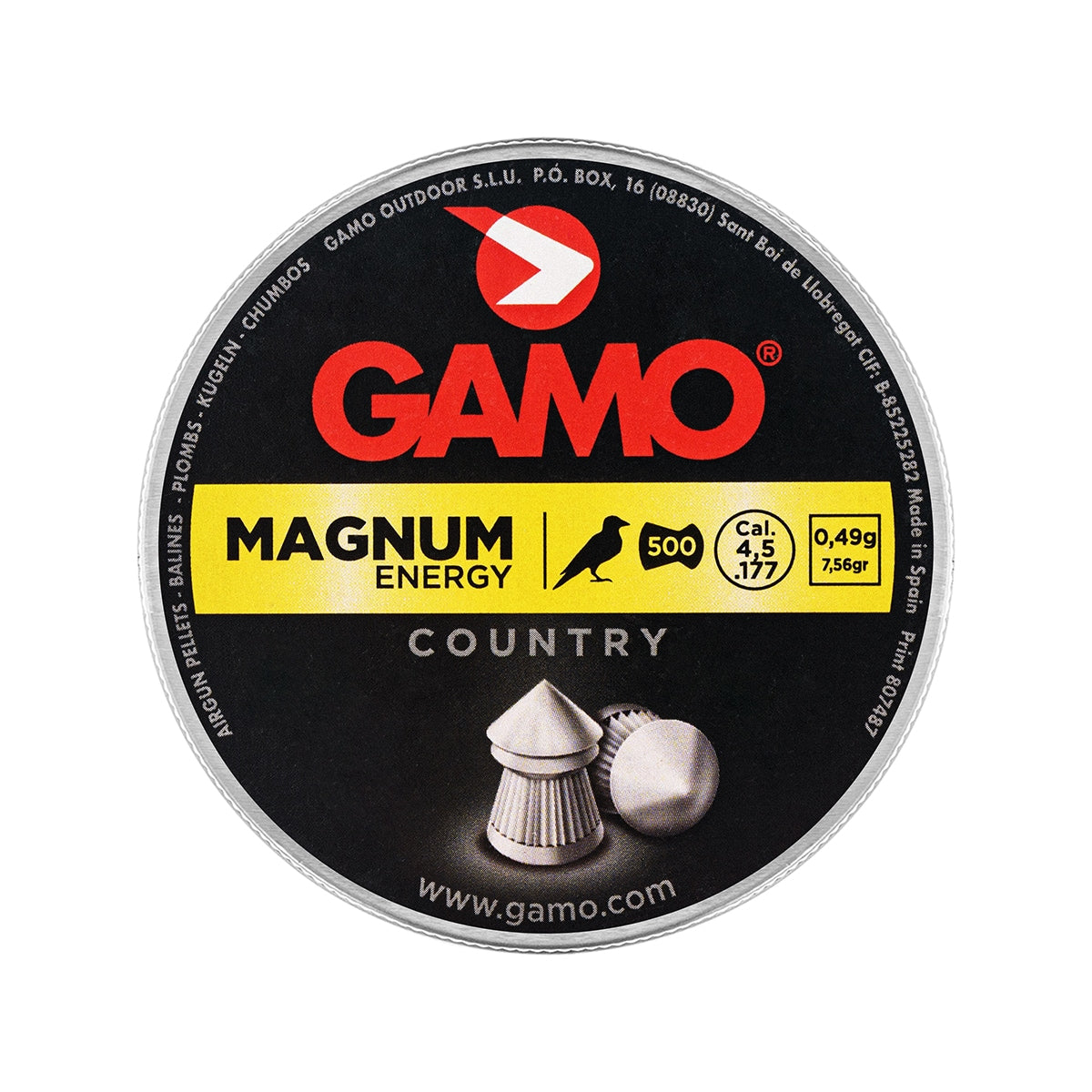 Śrut Gamo Magnum 4,5 mm 500 szt.