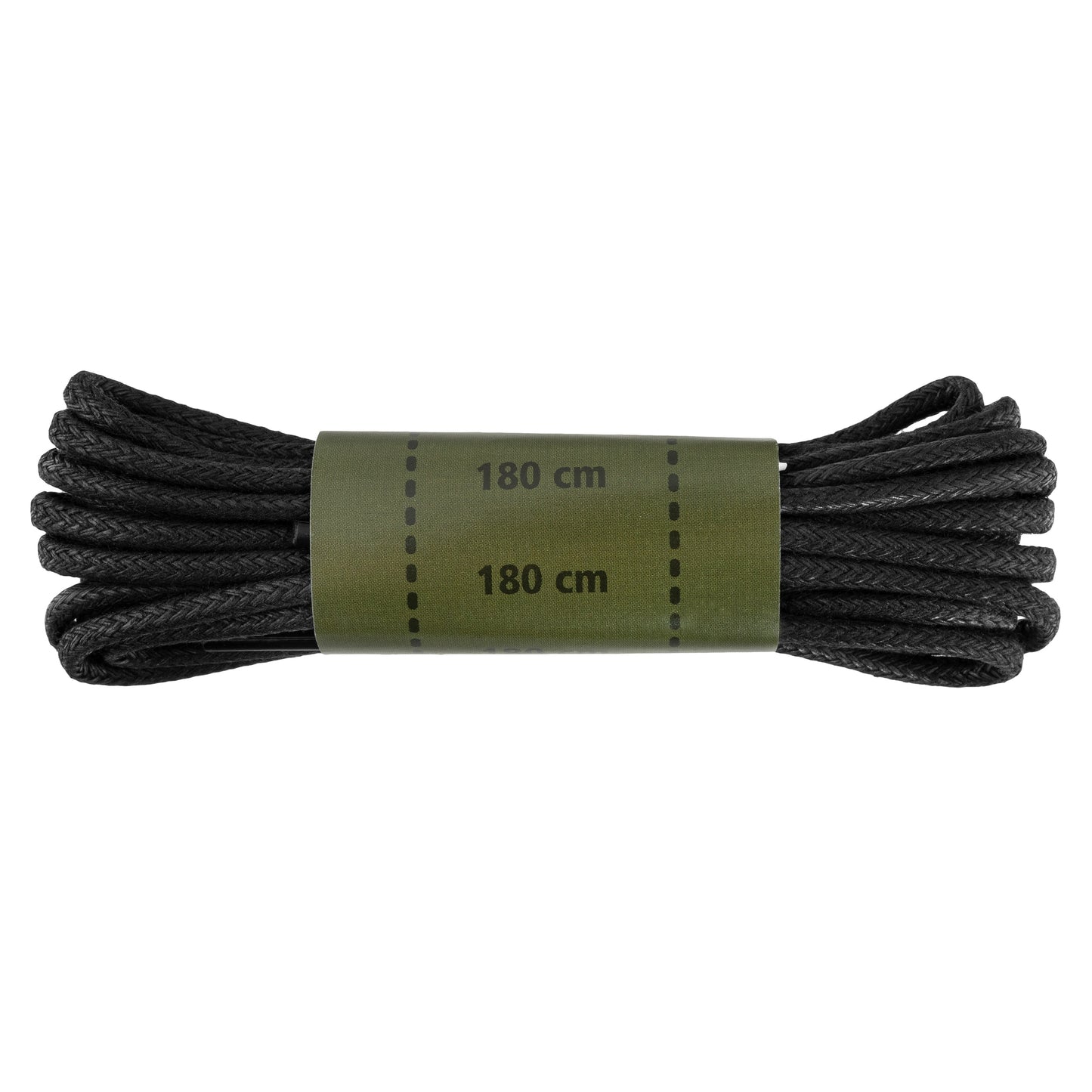Sznurowadła Mil-Tec woskowane 180 cm Black - 2 pary