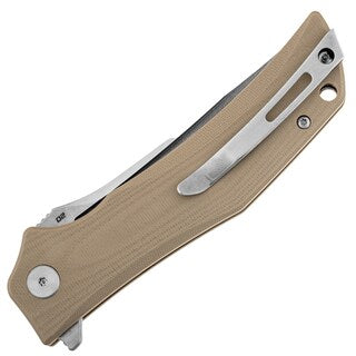 Nóż składany Bestech Knives Scimitar - Beige