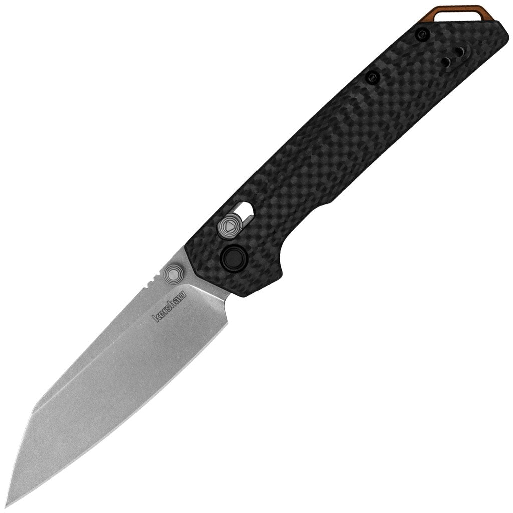 Nóż składany Kershaw Iridium Reverse Tanto M390 - Włókno węglowe