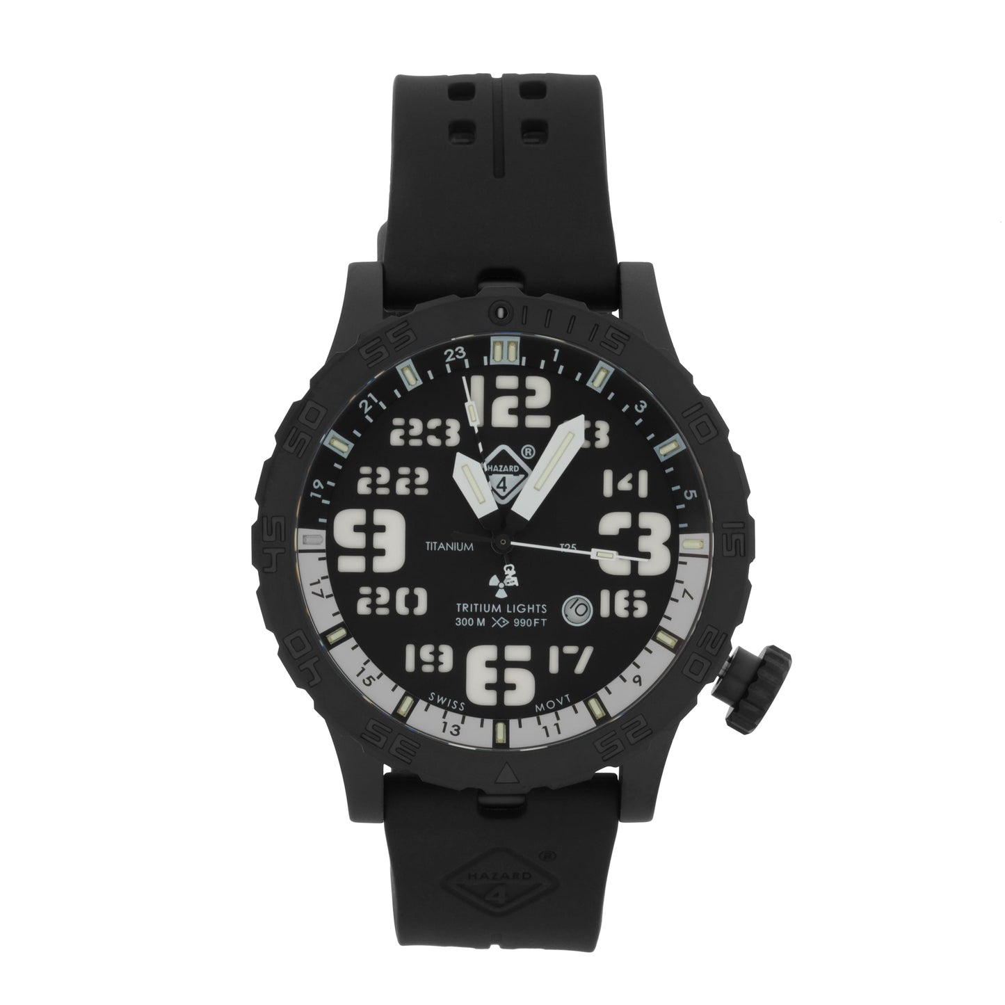 Zegarek Hazard 4 Heavy Water Diver Nightwatch GMT - Black