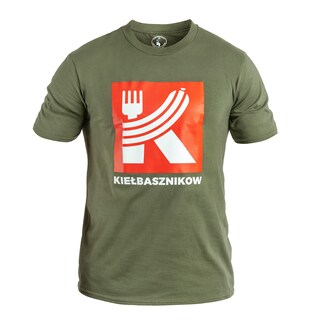 Koszulka T-shirt Kałdun Kiełbasznikow - Zielona