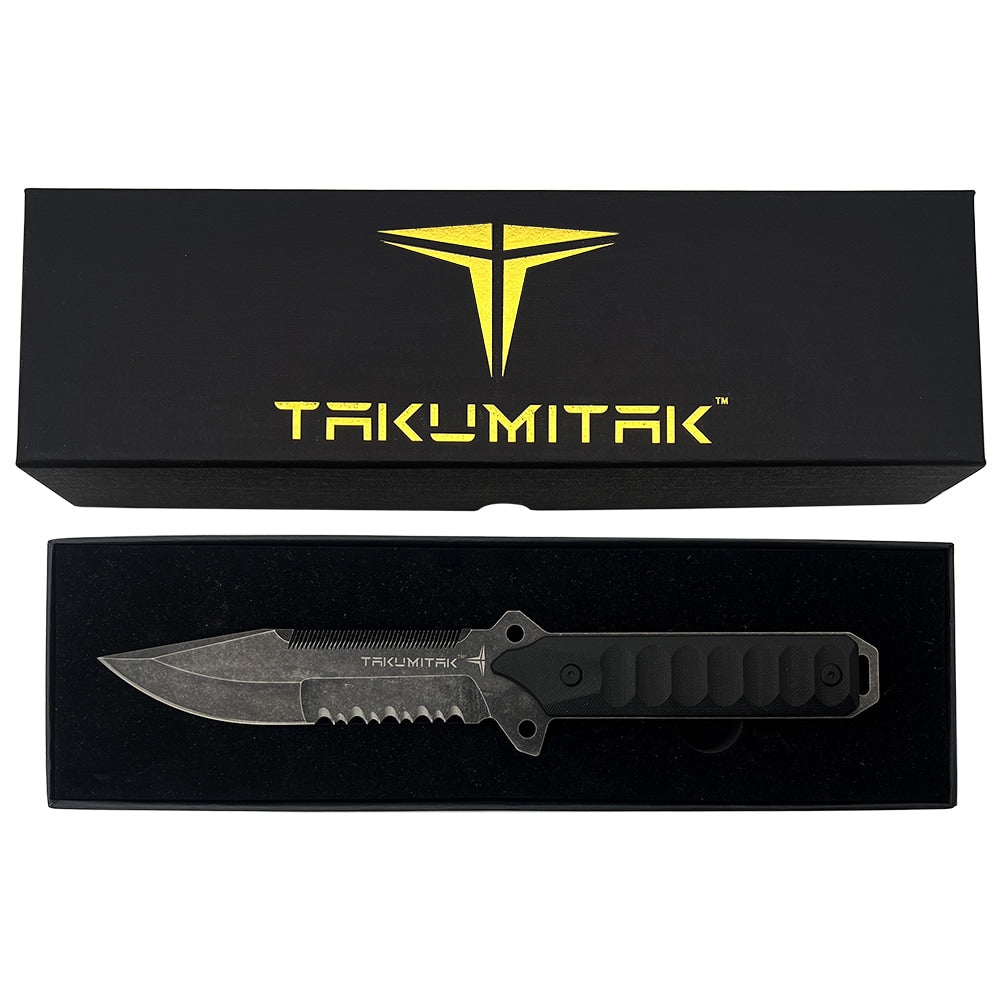 Nóż Takumitak Escort - Black/Stonewash