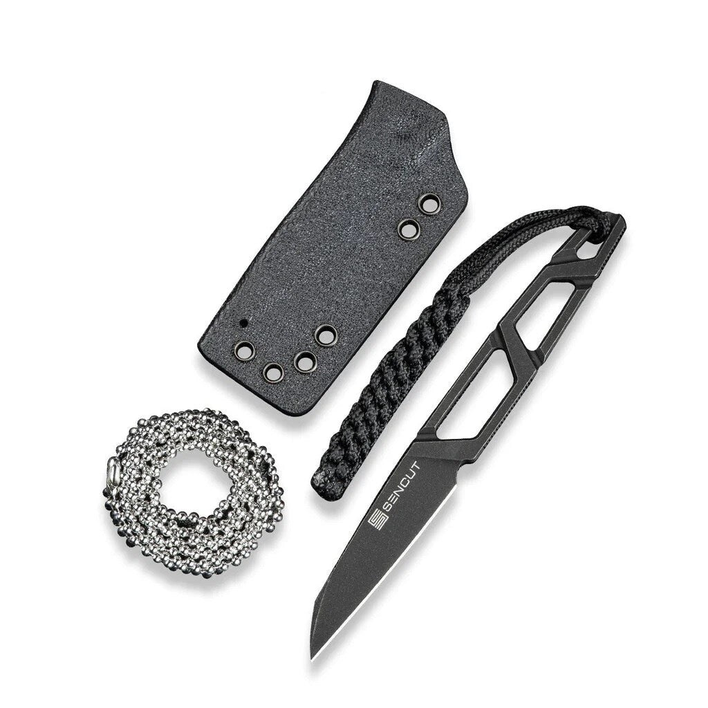 Nóż Sencut Texo Skeletonized - Black Stonewash