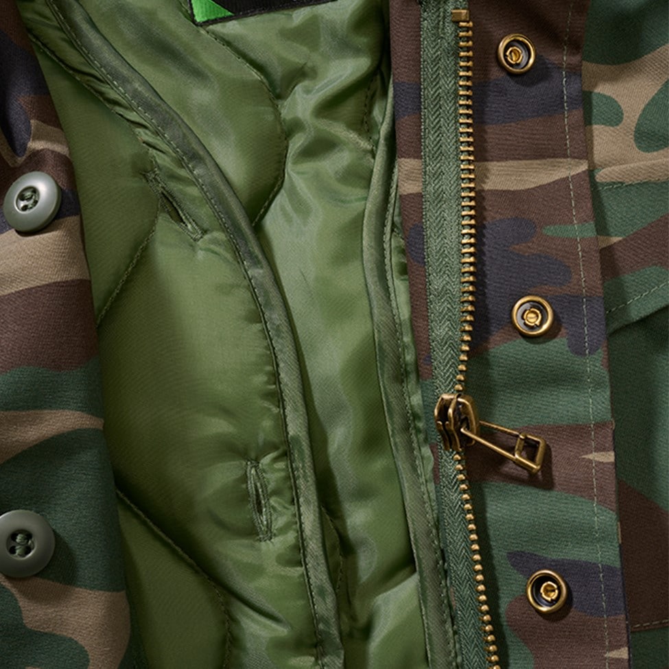 Kurtka dziecięca Brandit M65 Standard - Woodland
