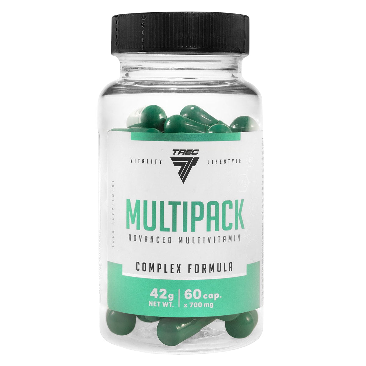 Witaminy Multi Pack Trec 60 kapsułek - suplement diety