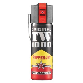 Gaz pieprzowy na zwierzęta TW 1000 Pepper Jet 63 ml - strumień (DE)