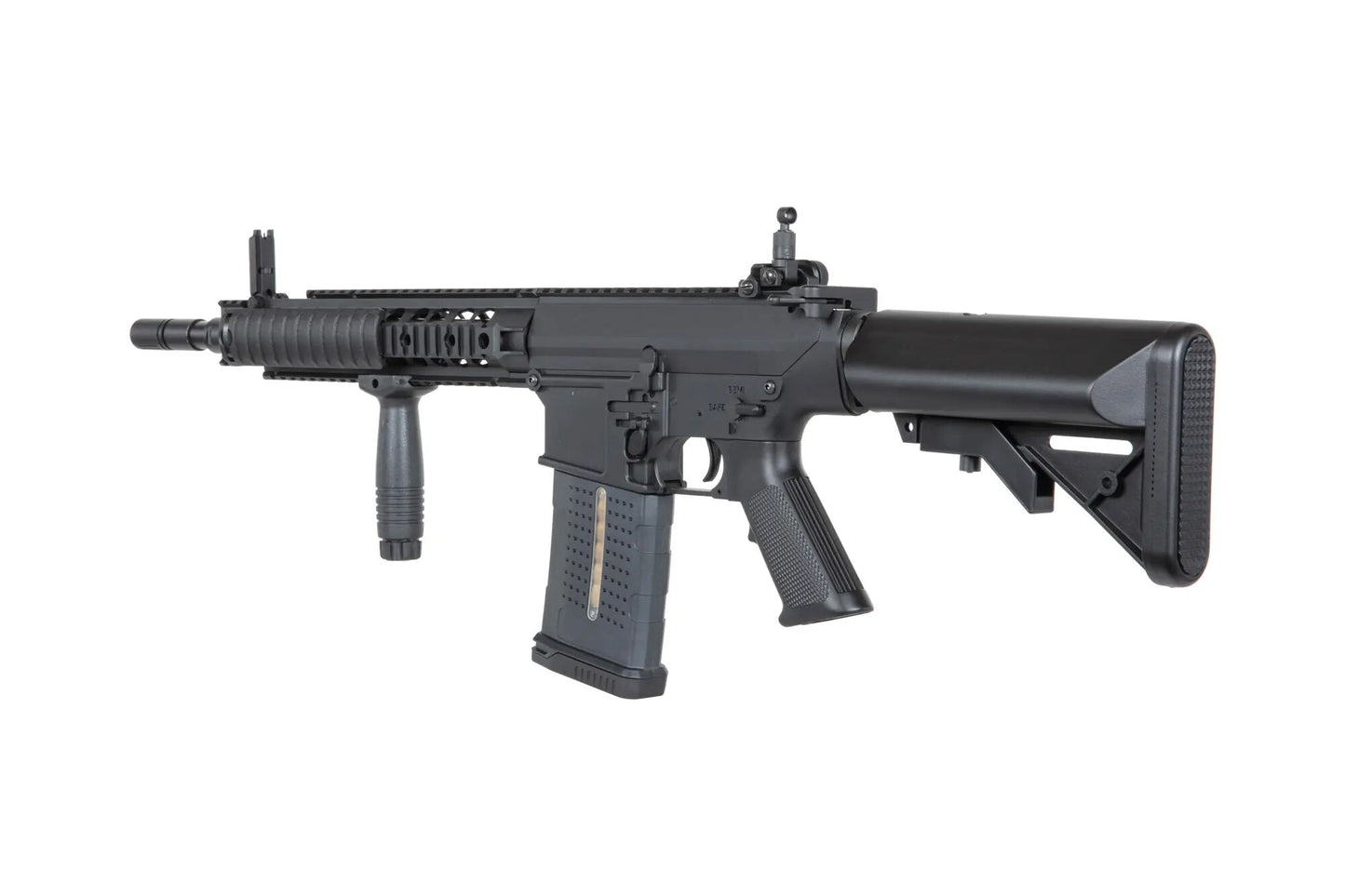 Karabin wyborowy AEG A&K SR25K-P-N z polimerową kolbą - Black