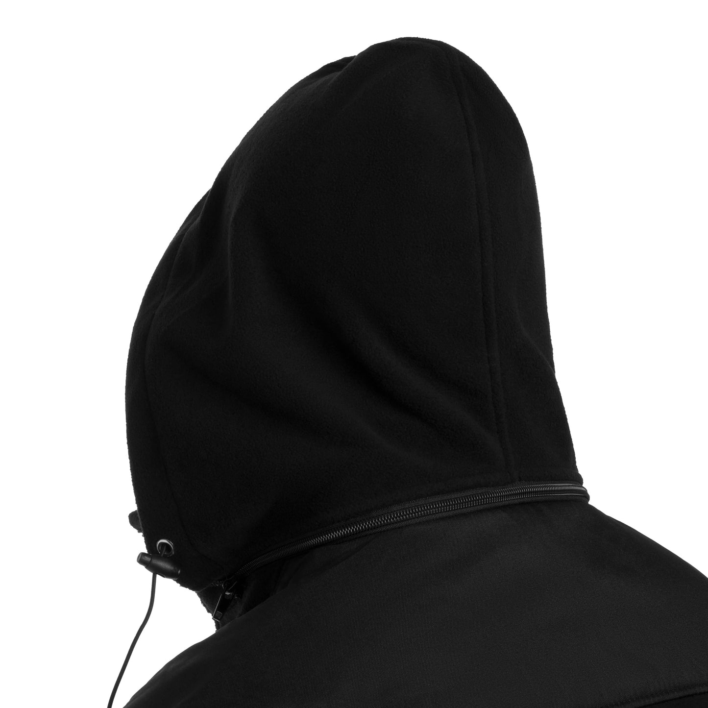 Polar wojskowy z kapturem - Black