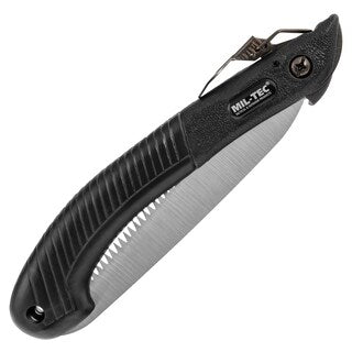 Piła składana Mil-Tec - Stal węglowa - Black