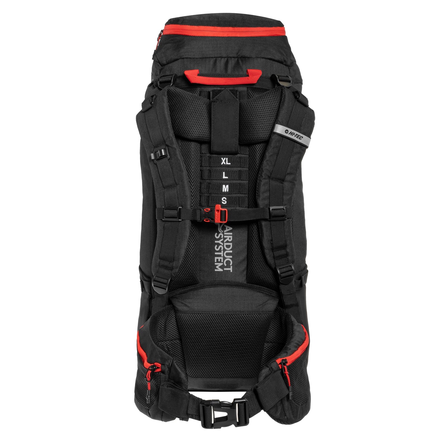 Plecak Hi-Tec Stone 65 l - Black/High Risk Red