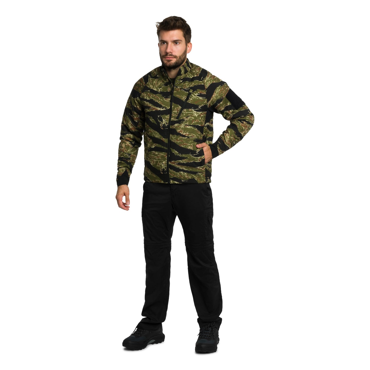 Kurtka Helikon Wolfhound Climashield Apex - Tiger Stripe