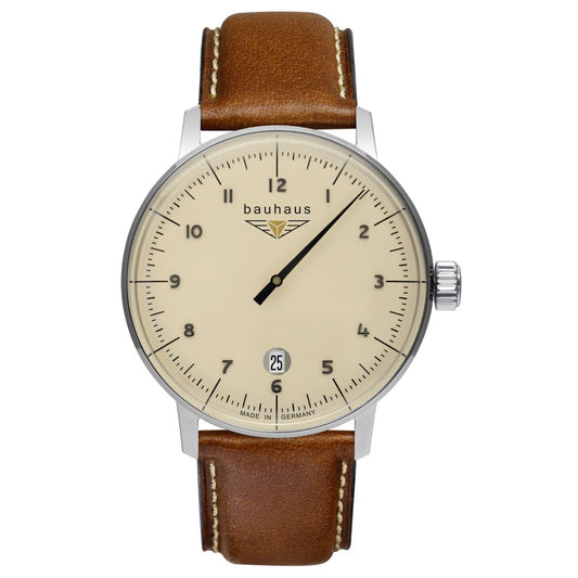 Zegarek Bauhaus Aviation Classic Monotimer 20425 - Beige