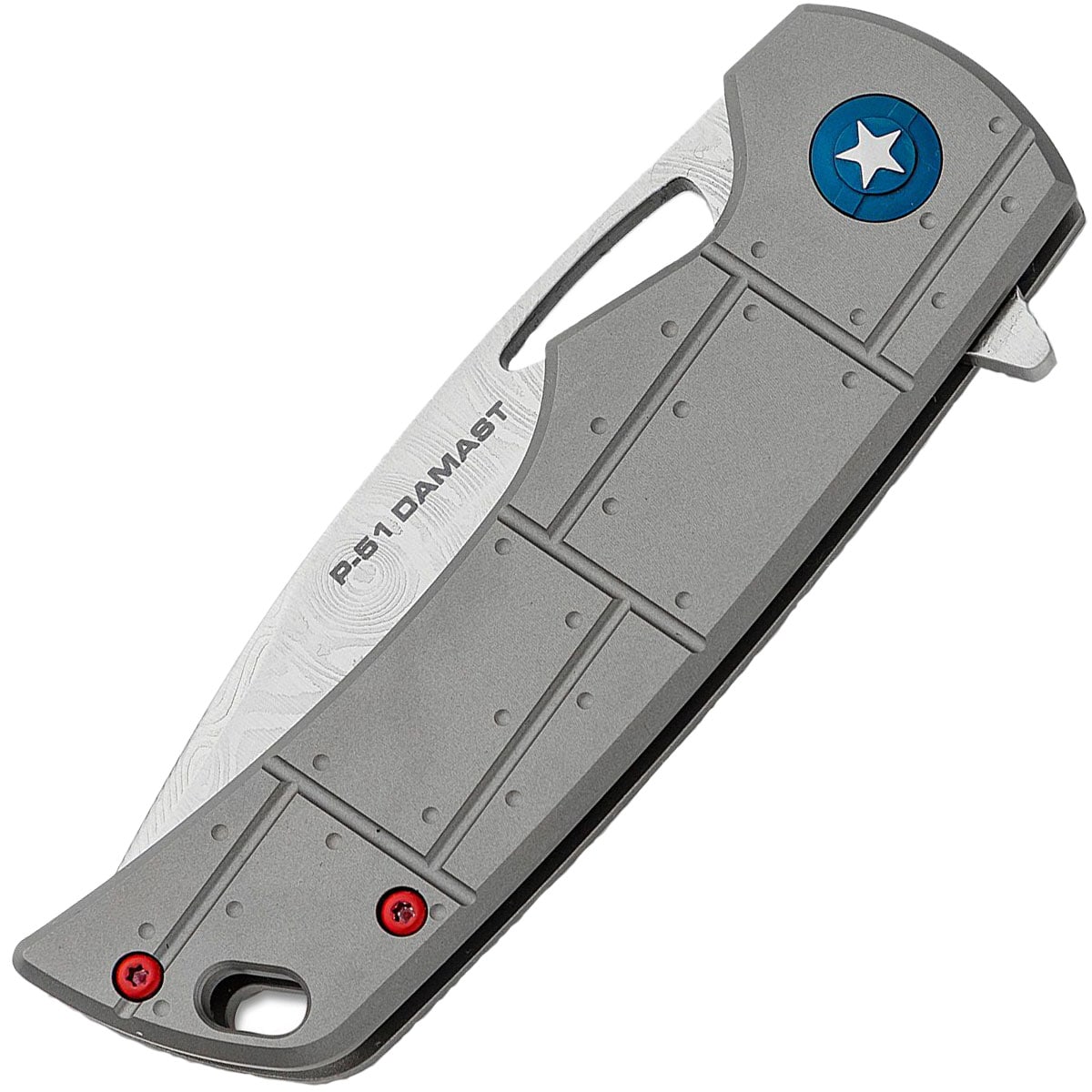 Nóż składany Boker Plus P-51 - Damast