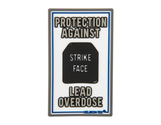 Naszywka Helikon Lead Overdose PVC White