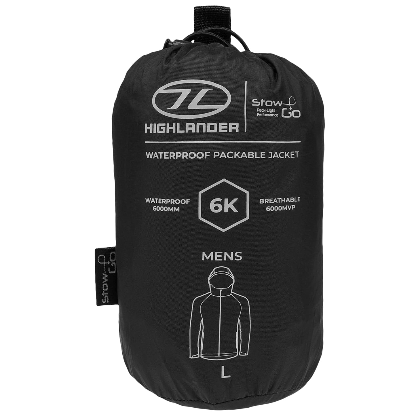 Kurtka Highlander Outdoor Stow & Go Pack Away - Blue
