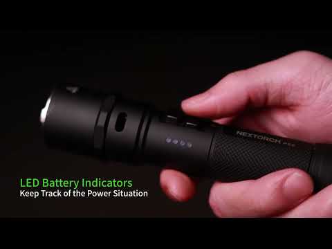 Latarka Nextorch P86 z gwizdkiem 120 dB - 1600 lumenów