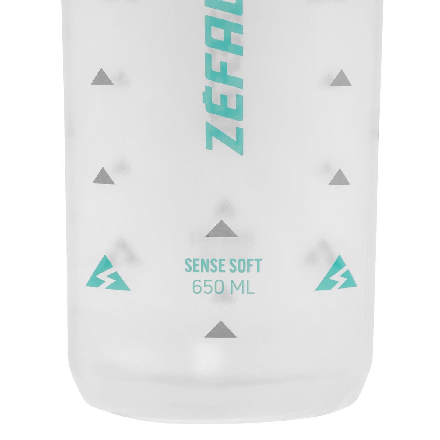 Bidon Zefal Sense Soft 65 No-Mud Bottle 650 ml - Translucent