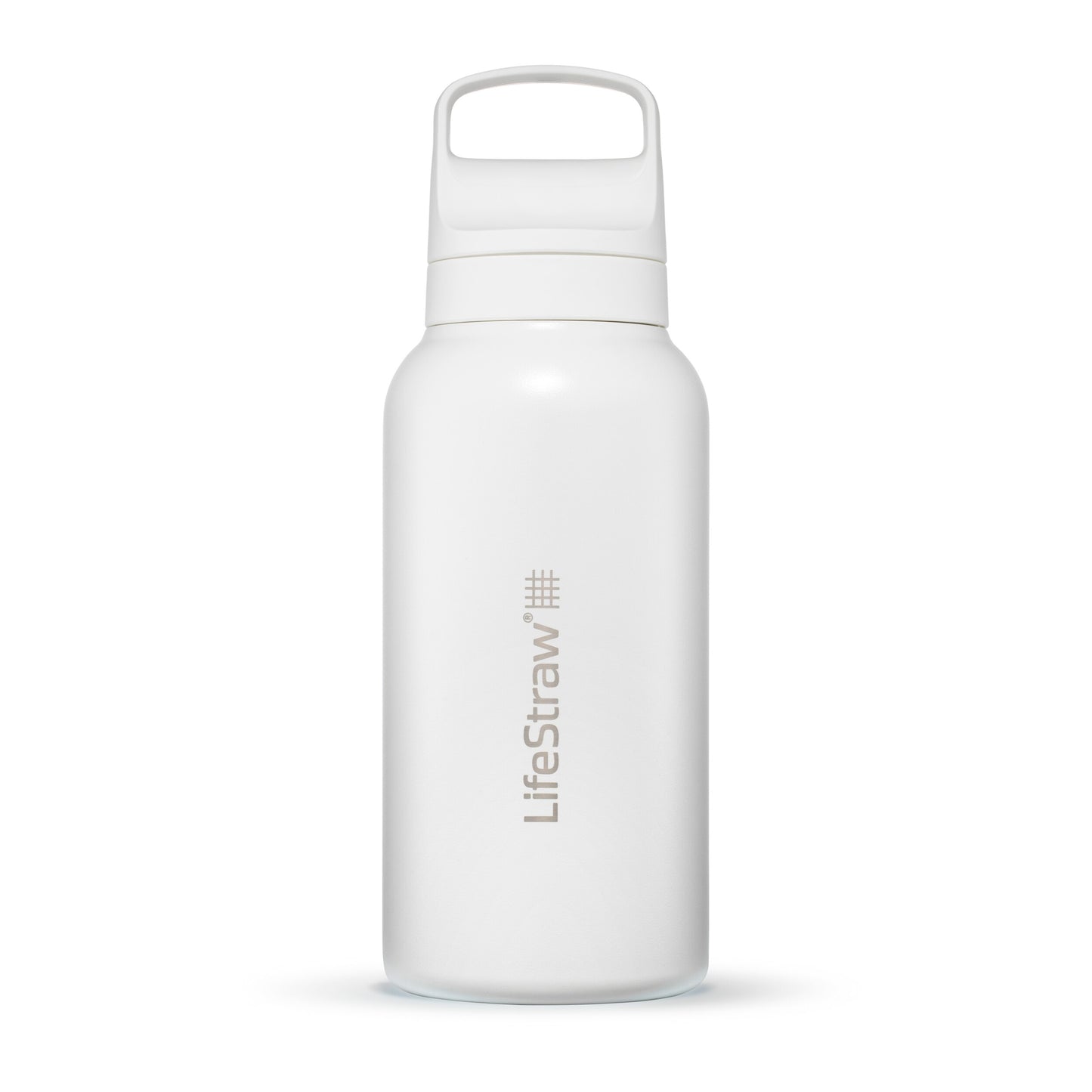 Butelka z filtrem LifeStraw Go 2.0 Stainless Steel 1000 ml - Polar White