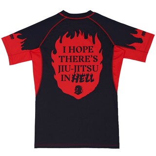 Koszulka termoaktywna Manto Rashguard Hell - Black
