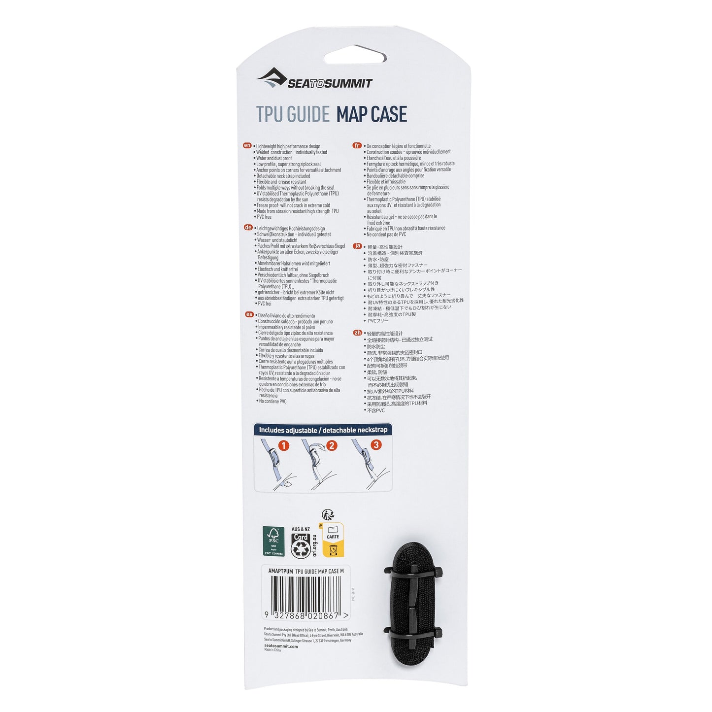 Mapnik Sea To Summit TPU Guide Map Case M