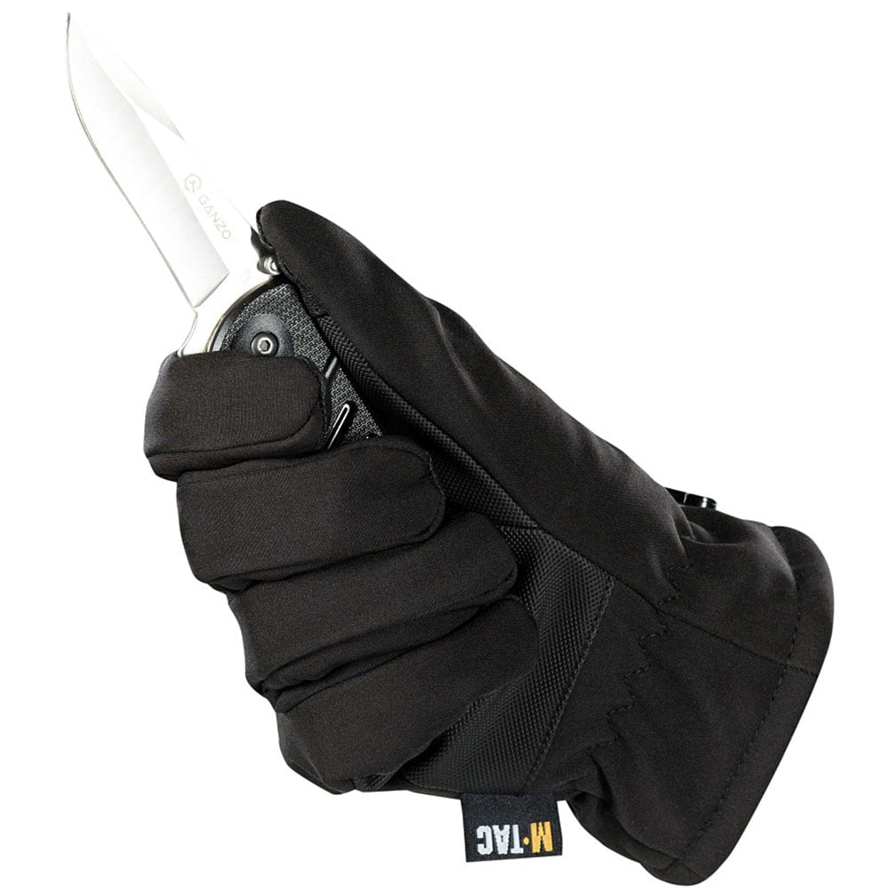 Rękawice M-Tac Winter Softshell Thinsulate - Black