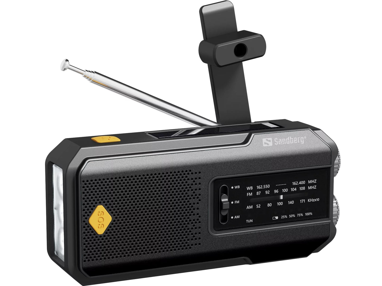 Radio alarmowe Sandberg Survivor All-in-1 2000 AM/FM