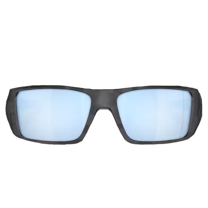 Okulary przeciwsłoneczne Oakley Heliostat Matte Black Camo Prizm Deep Water Polarized