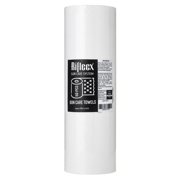 Czyściwo RifleCX Gun Care Towel - 50 sztuk