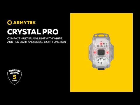 Latarka Armytek Crystal Pro WR Yellow - 220 lumenów