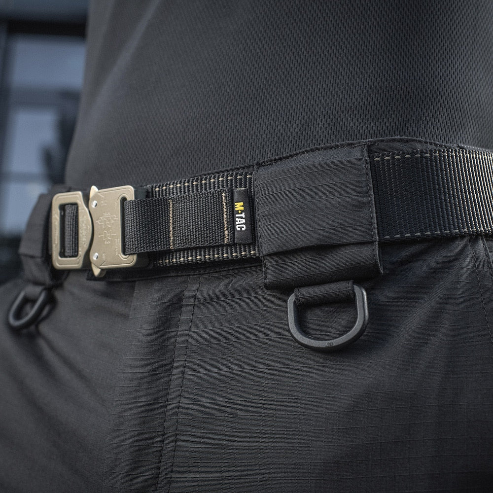 Pas taktyczny M-Tac Cobra Buckle Belt - Black