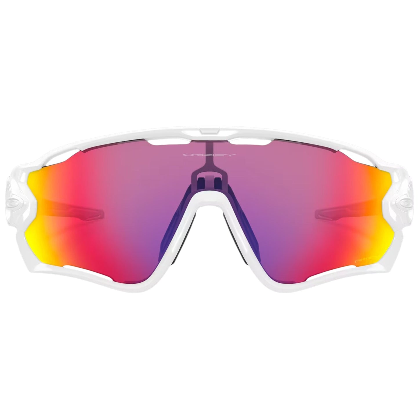Okulary przeciwsłoneczne Oakley Jawbreaker - Polished White/Prizm Road