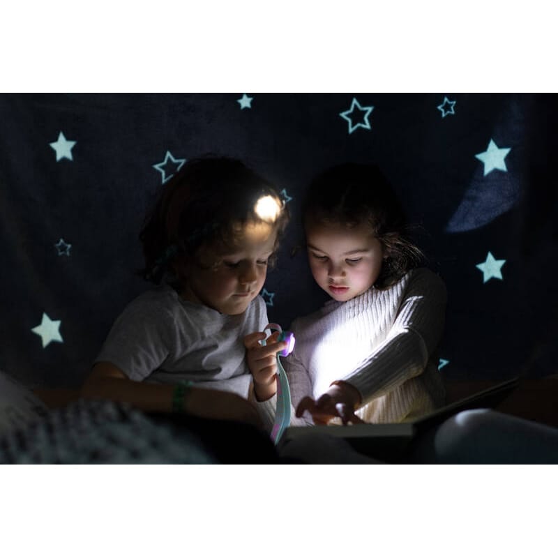 Latarka czołowa Ledlenser KidLed 2 Lila - 40 lumenów