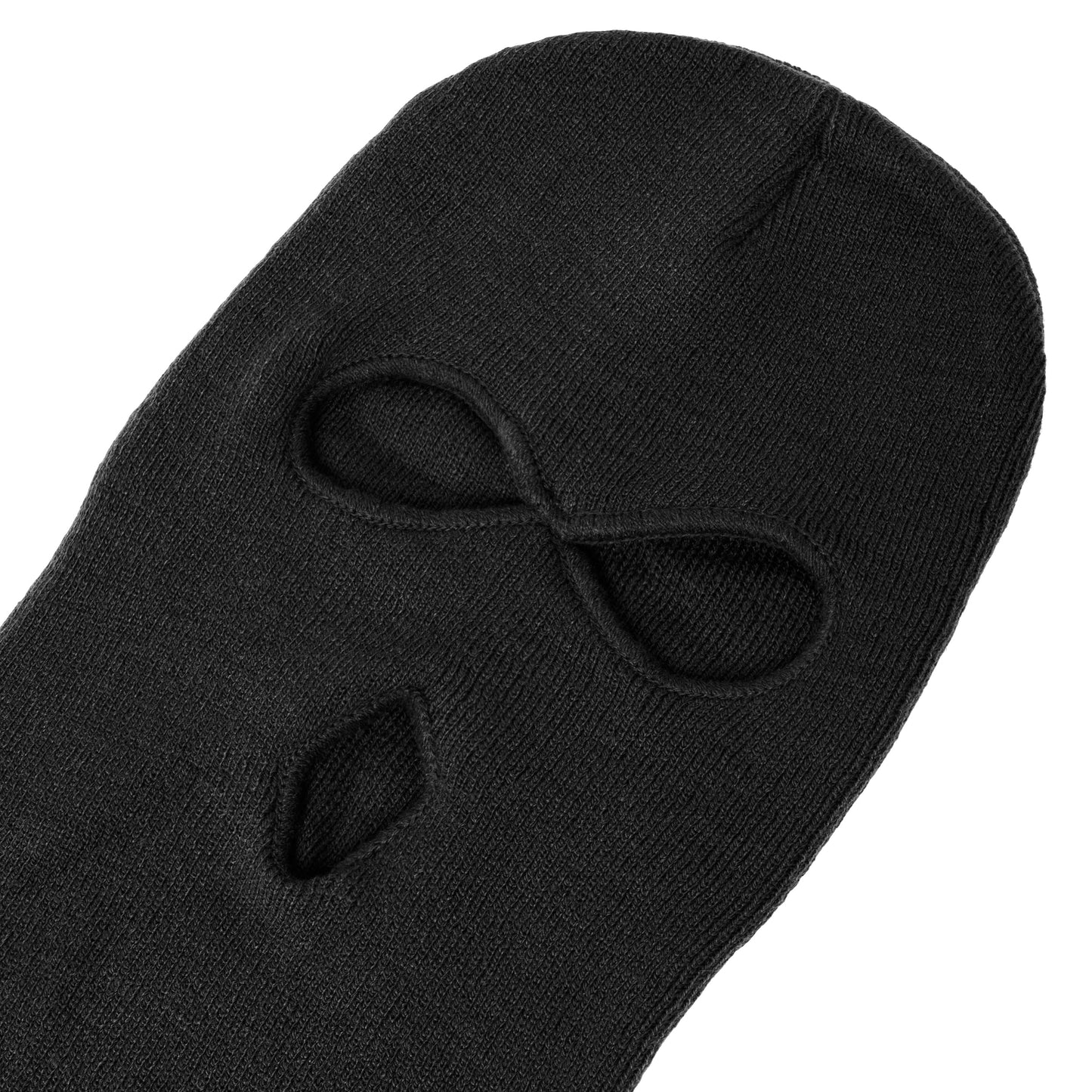 Kominiarka Mil-Tec z 3 otworami - Black