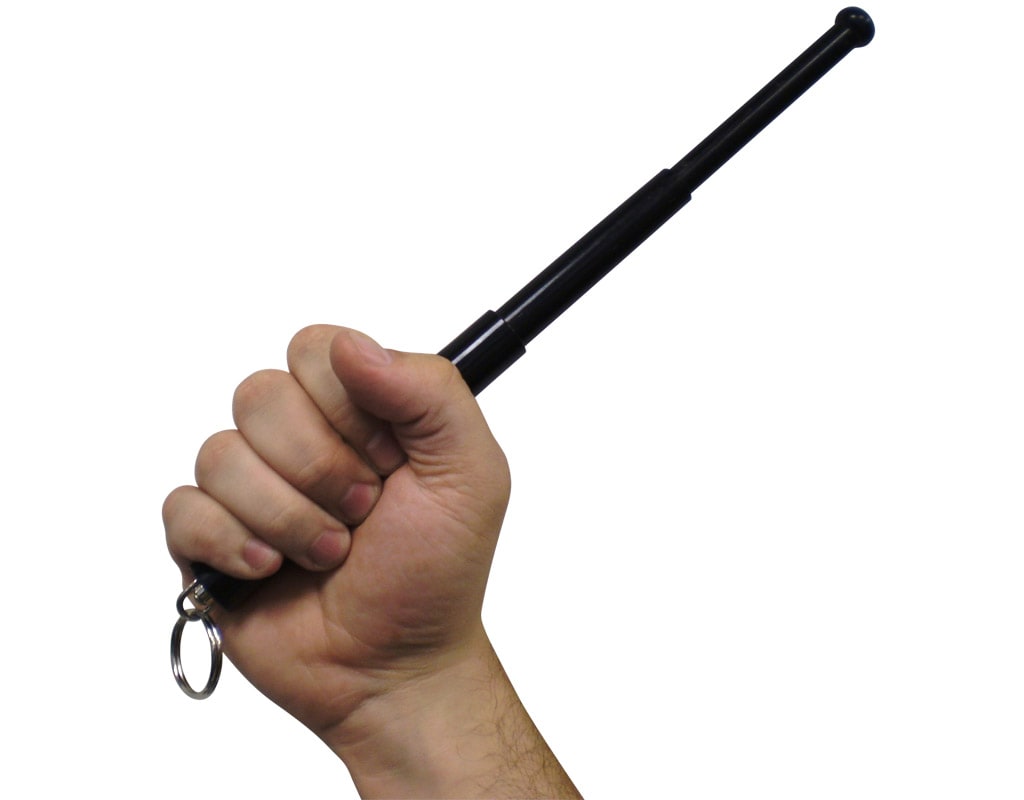 Pałka teleskopowa GS hartowana 12" - Black
