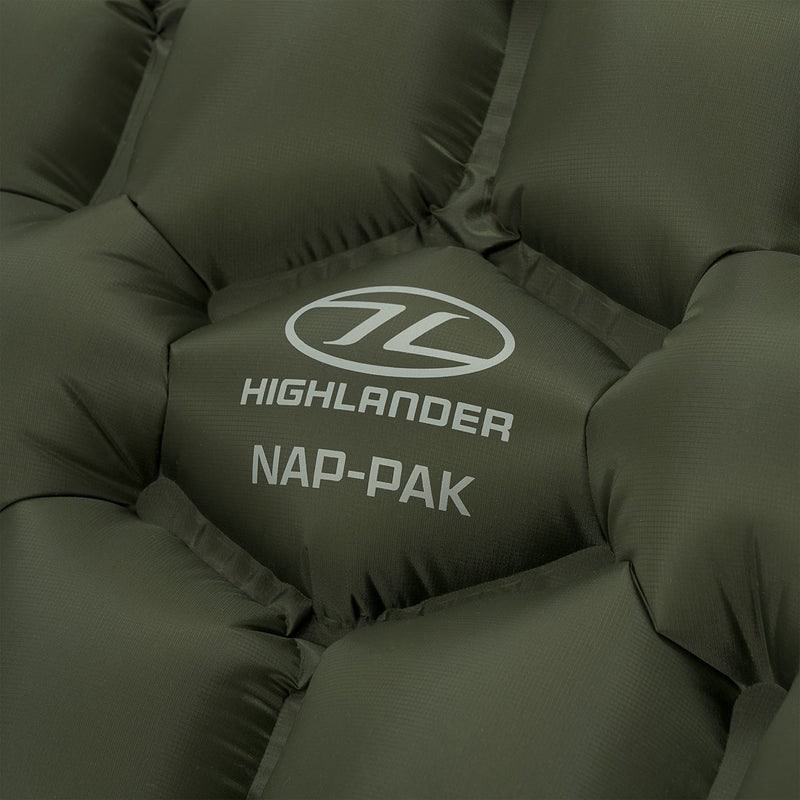 Materac jednoosobowy Highlander Outdoor Nap-Pak - Olive