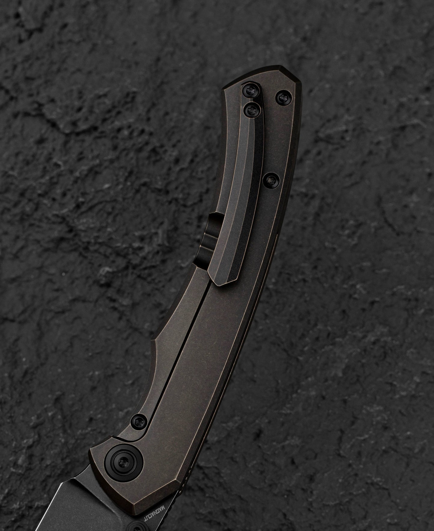Nóż składany Bestech Clastic - Black Bronze/Stonewash