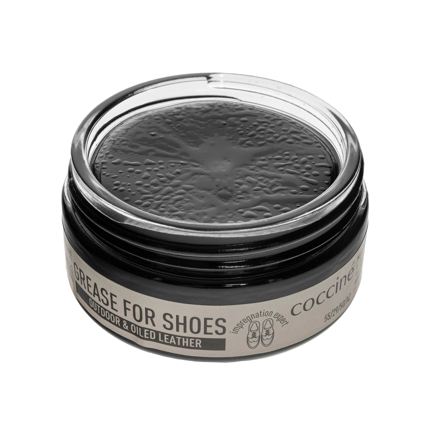 Tłuszcz Coccine do skór licowych 50 ml - czarny