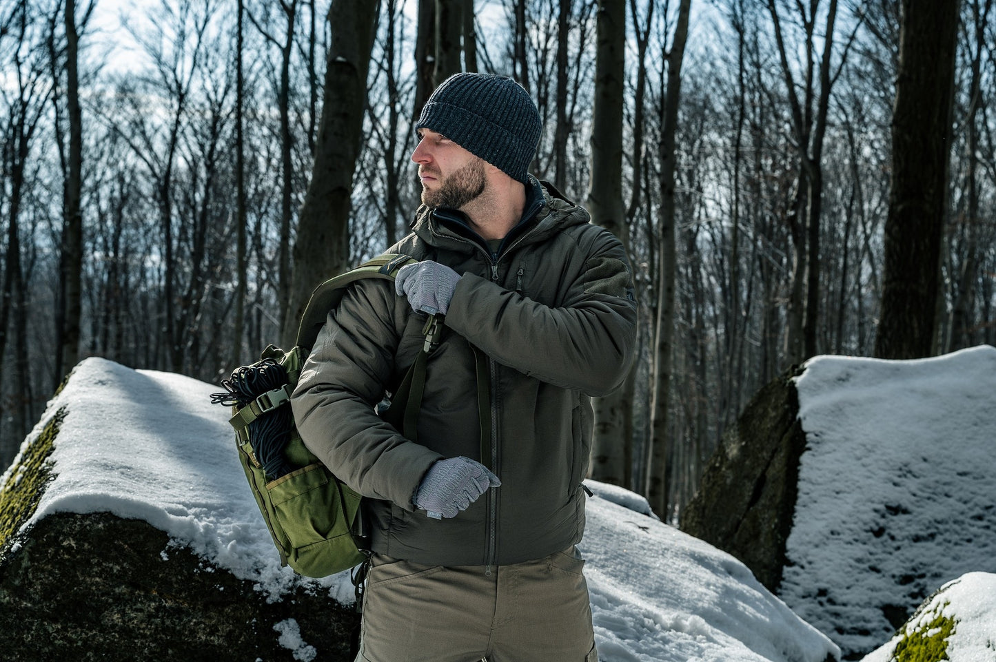 Rękawice taktyczne Mechanix Wear Original - Wolf Grey