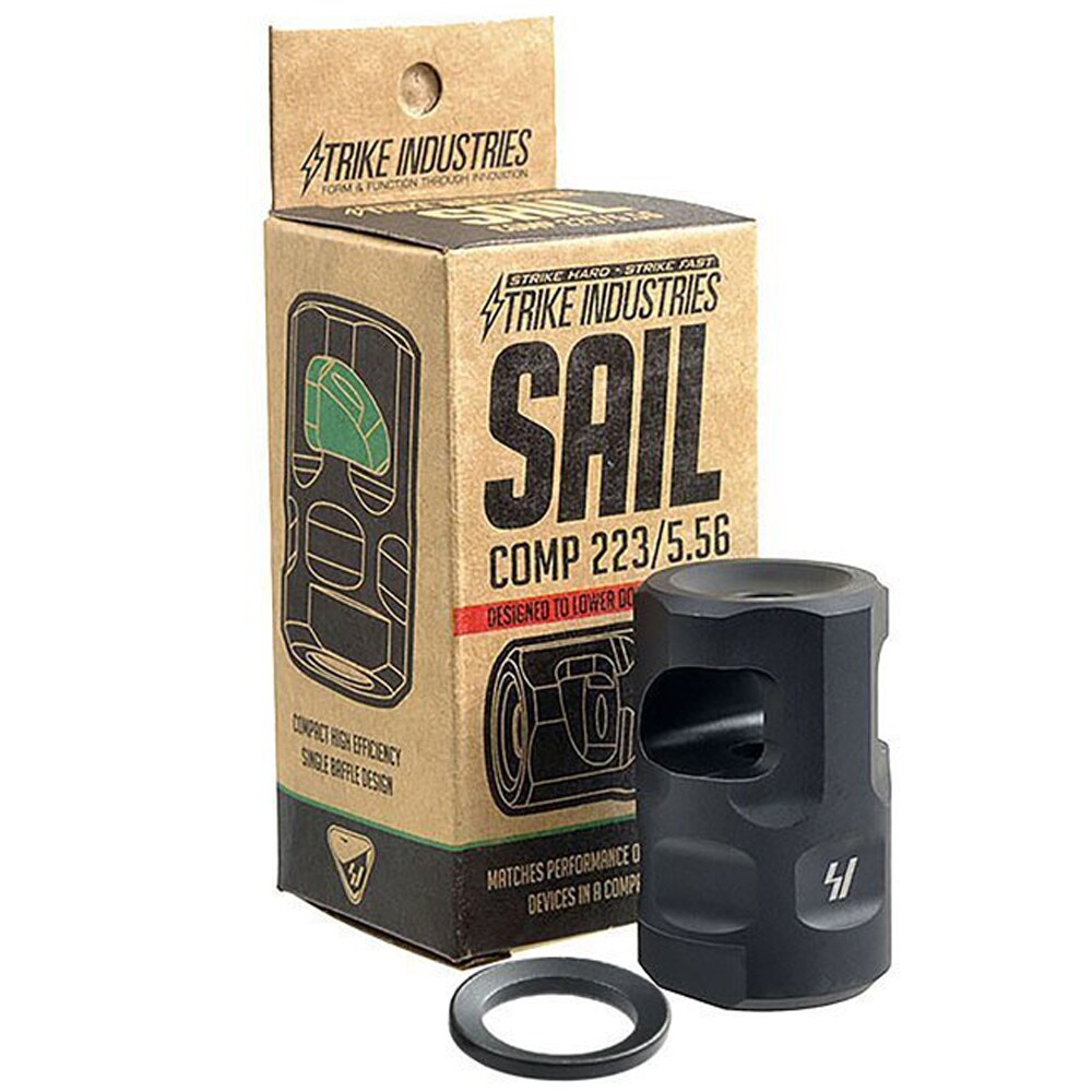 Kompensator Strike Industries Sail Comp do karabinków AR .223/5,56 mm - Black