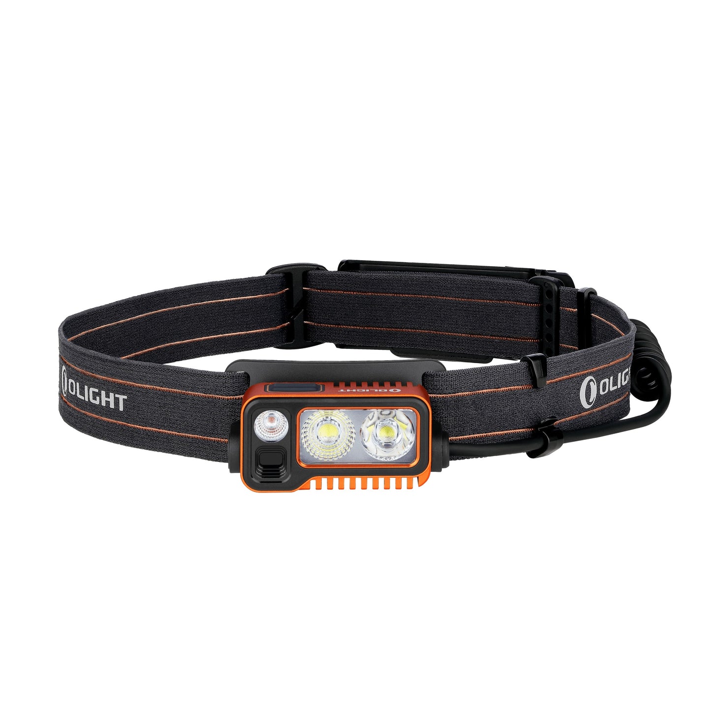 Latarka czołowa Olight Array 2 Pro Orange - 1500 lumenów