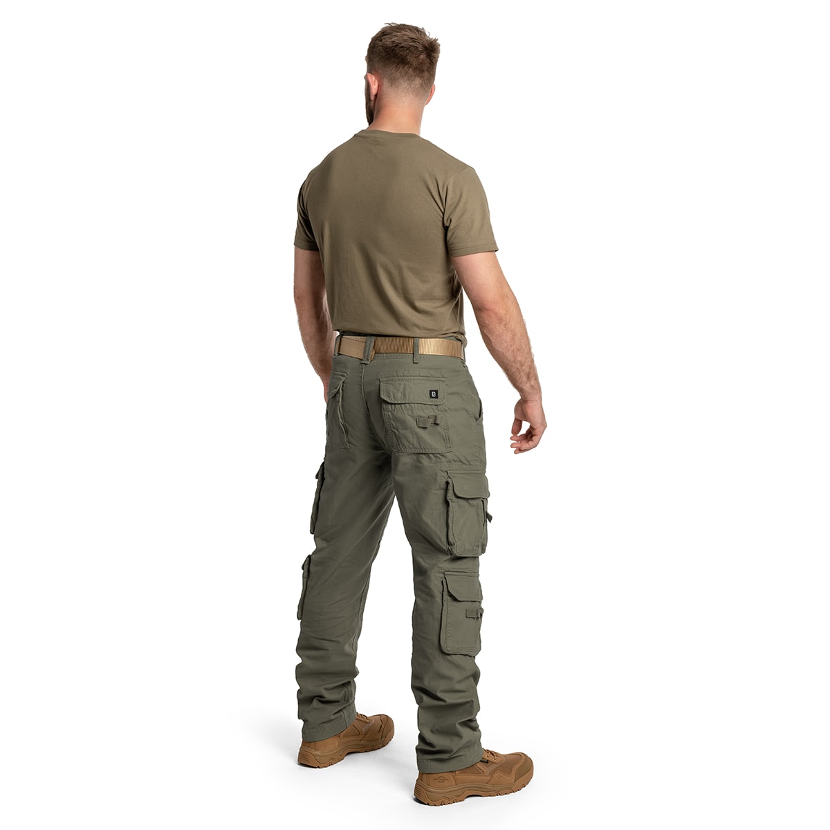 Spodnie Brandit Pure Slim Fit - Olive