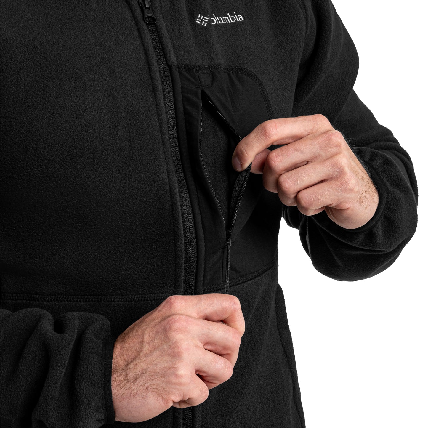 Polar Columbia Rapid Expedition II Full Zip Fleece - Black
